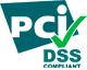 Pagamentos seguros com certificação PCI-DSS